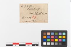 Etiketten zu Bronzenähnadel (NHMW-PRAE-023711)
